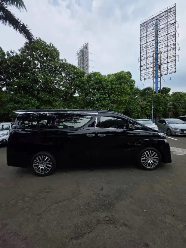 TOYOTA VELLFIRE G ATPM – HITAM 2015