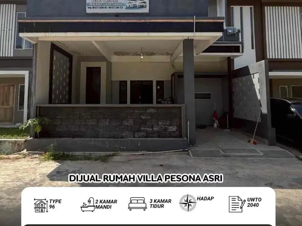 dijual villa pesona asri botania