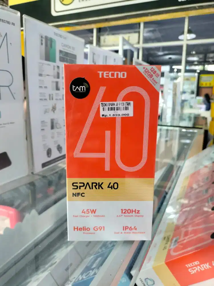 TECNO SPARK 40 6/128 ATLANTIS DAHSYAT