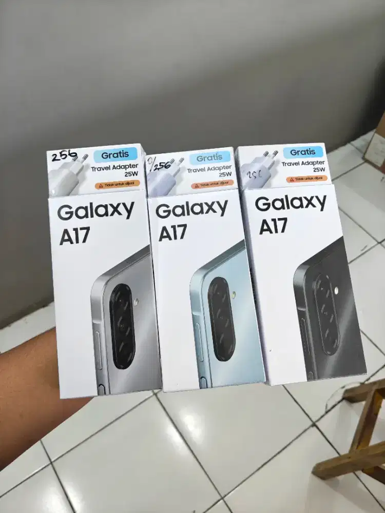 SAMSUNG A17 8/256 NEW SEGEL BERGARANSI RESMI!!