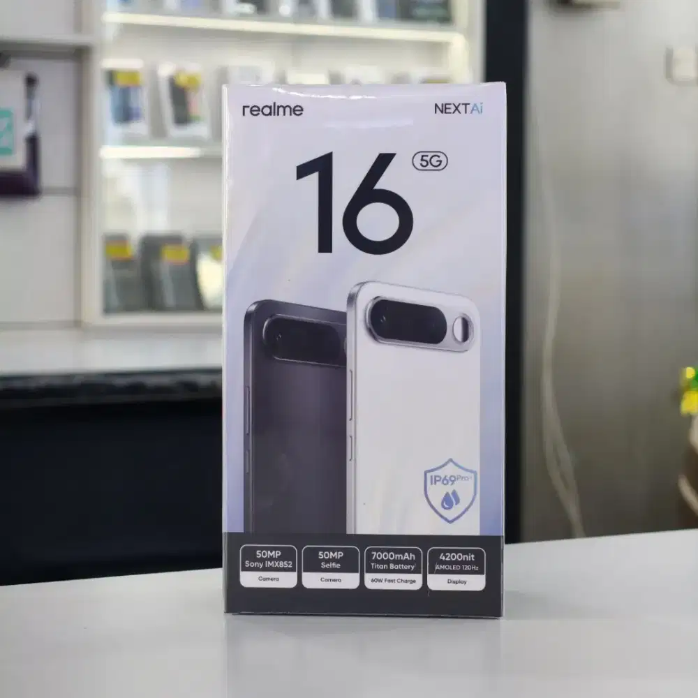 REALME 16 5G TERBARU BISA CICILAN TANPA DP TANPA SURVEY SYARAT KTP