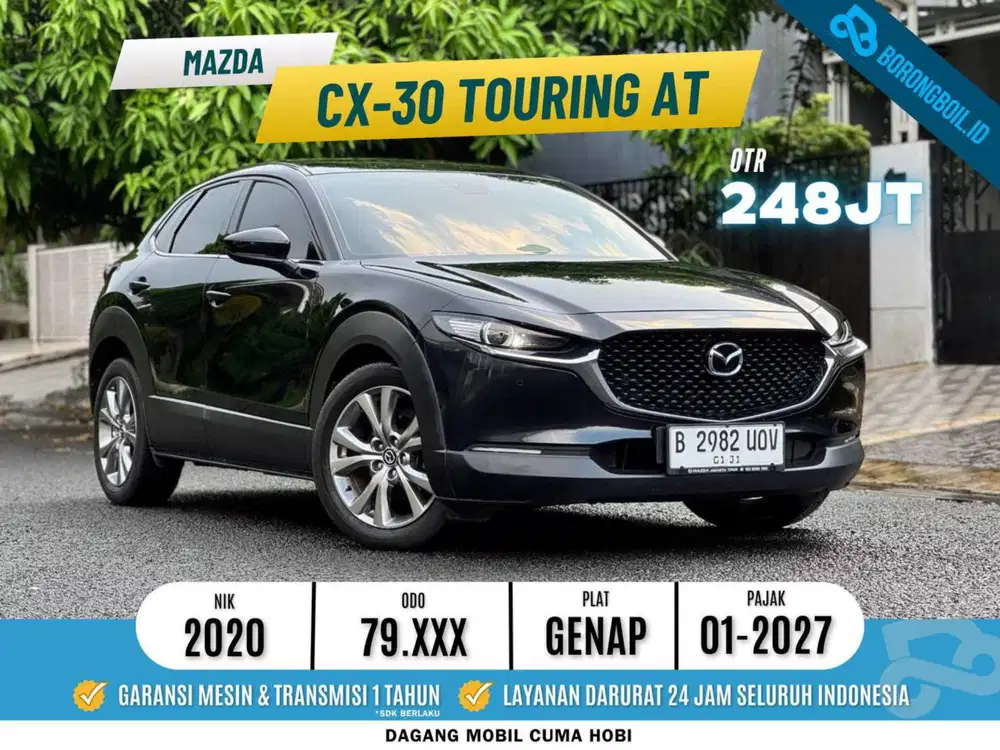 MAZDA CX-30 Touring AT 2020 Hitam | Paling Murah