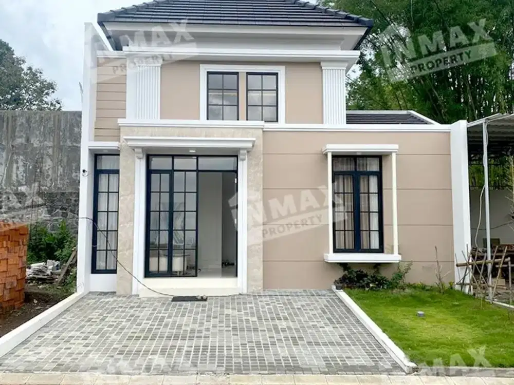 Rumah Minimalis 2 Kamar Hunian Aman Tenang View Pegunungan di Batu