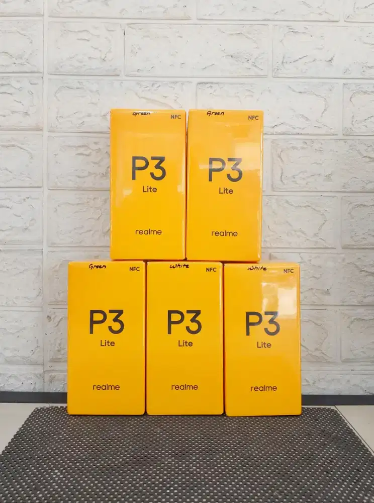 Baru..Realme P3 Lite Ram 4+4/128 Segel/Garansi resmi.
