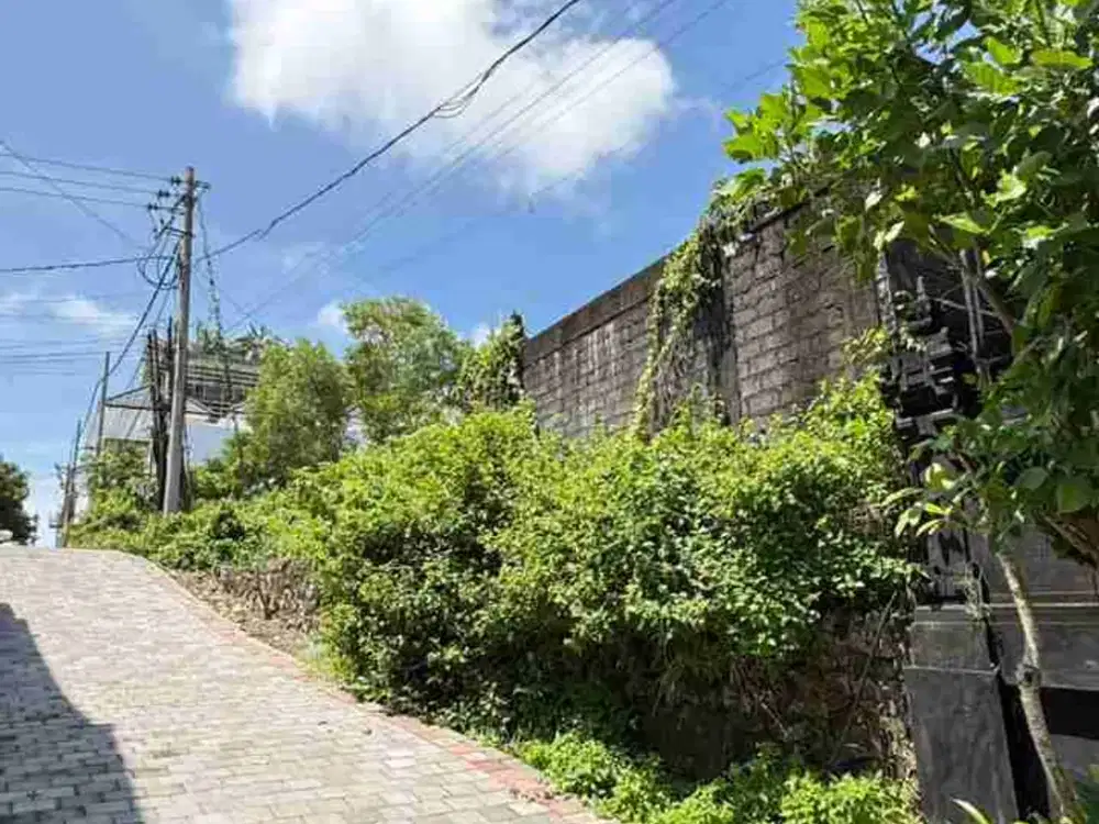 Dijual Tanah 380m2 Kampial Nusa Dua Bali Dekat STP