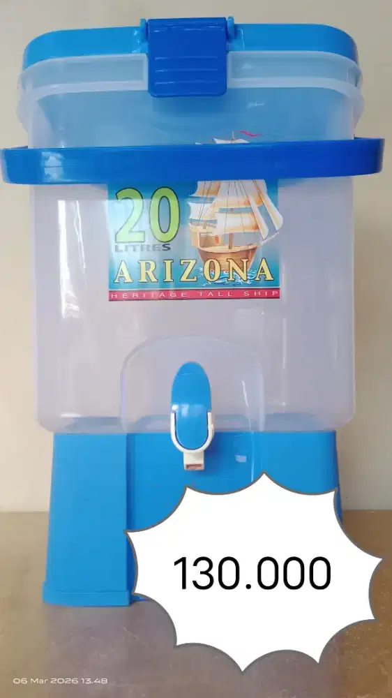 Drink Jar Dispenser Air Lionstar Arizona 20 L