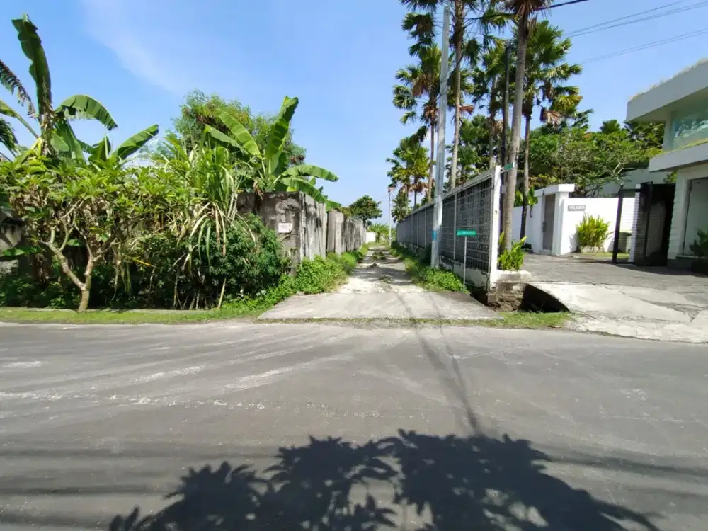 Tanah Jual Strategis 134 M2 Cocok di Bangun Villa Area Canggu Badung Bali