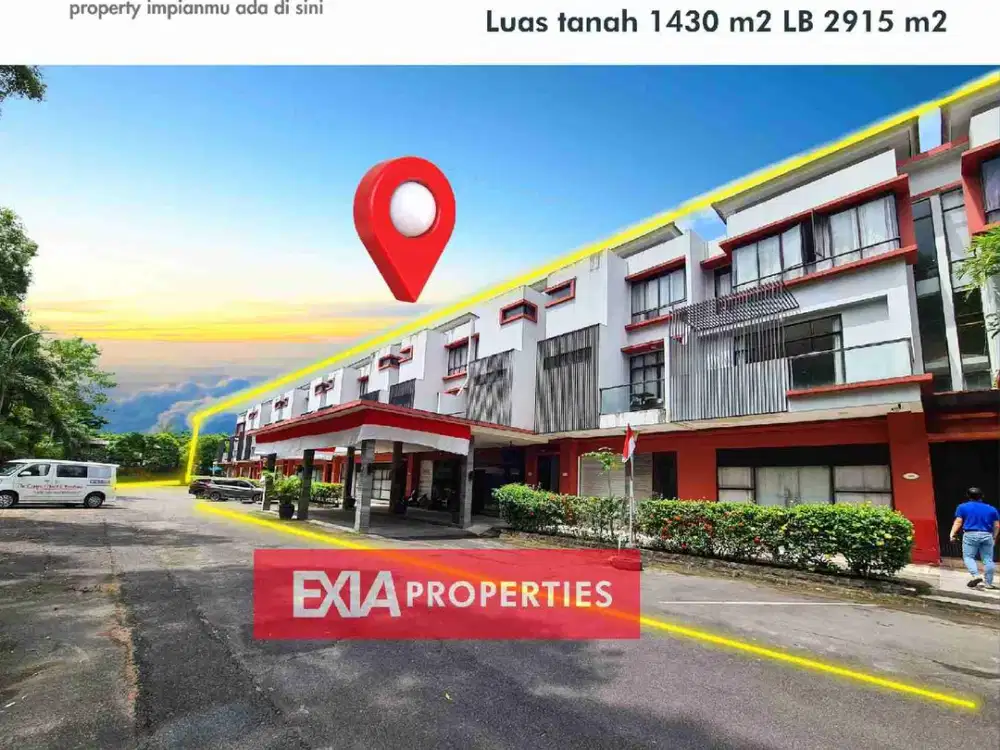 dijual Hotel 3 lantai di tengah Batam centre Sukajadi samping Ksquare Mall