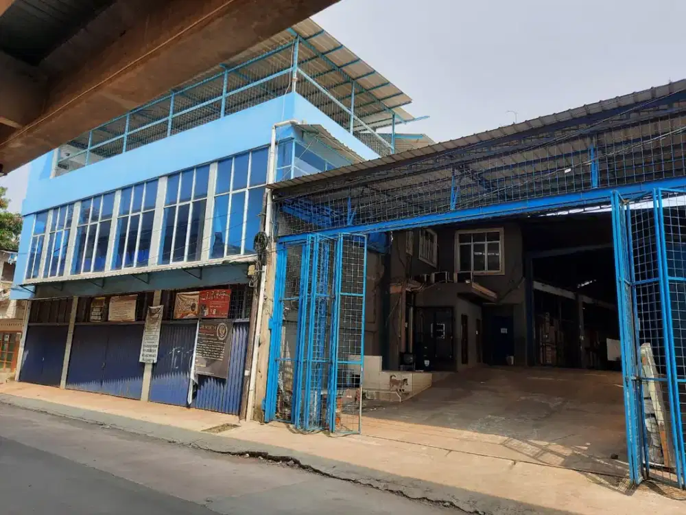 DISEWAKAN/DIJUAL GUDANG (MASIH OPERASIONAL) JL. INSPEKSI KALI MALANG JATIBENING PONDOK GEDE JAKARTA TIMUR