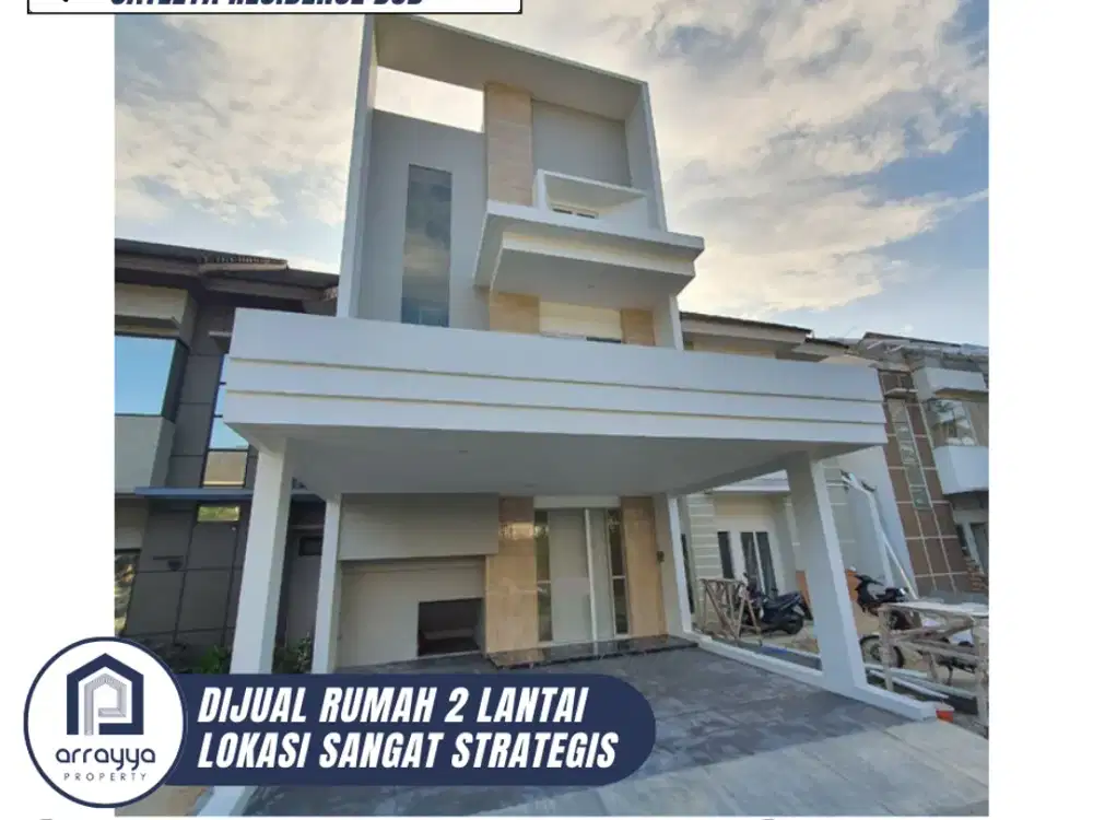 RUMAH SIAP HUNI DI CATELYA RESIDENCE 2 LANTAI 'LSB35'