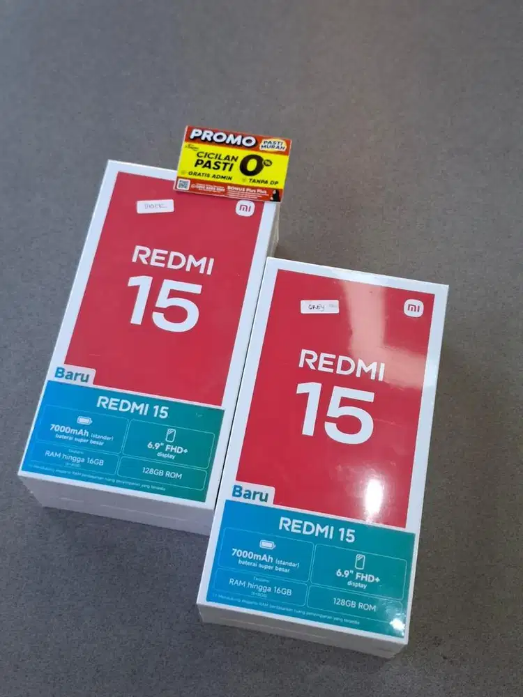 Redmi 15 RAM 16 MEMORI 128 BATRAI 7000mAh