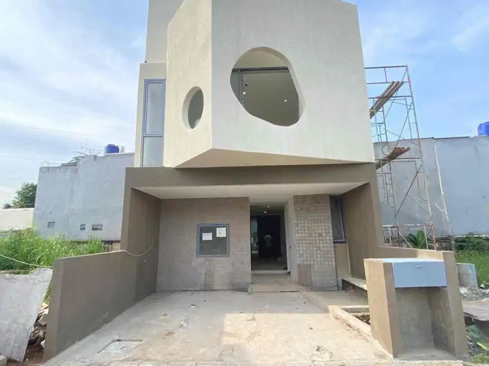 Rumah Baru Dijual Design Minimalis Modern 3 Lantai