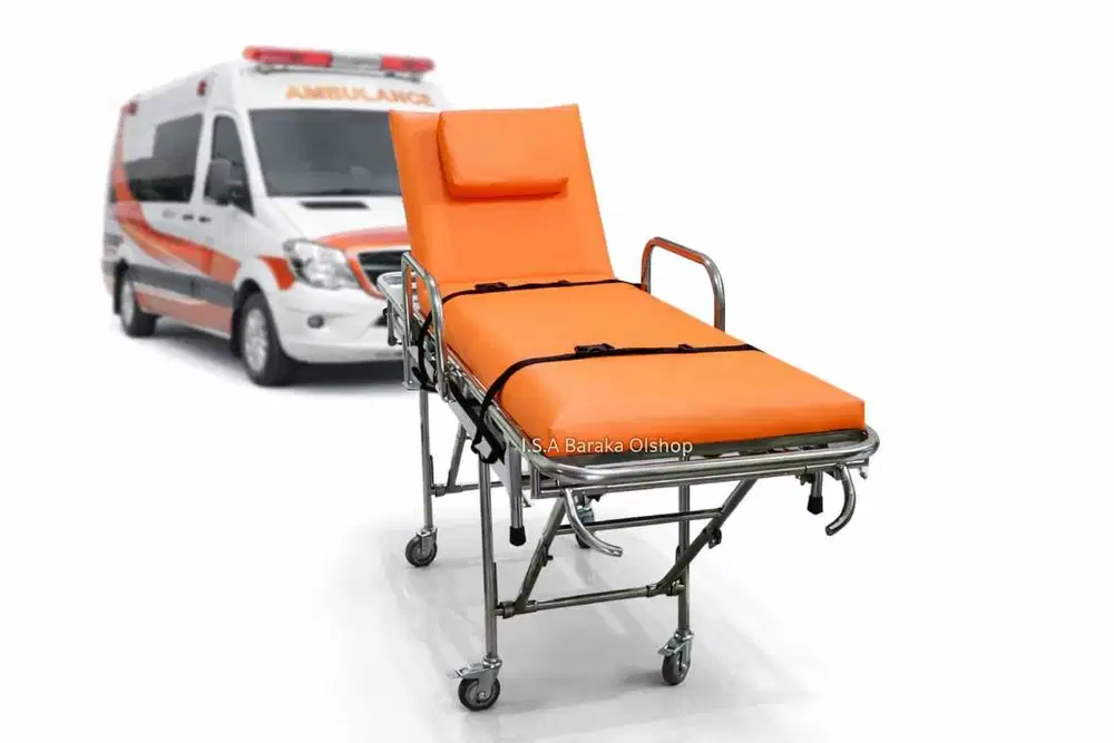Stretcher Ambulance / Brankar Ambulance / Tandu Dorong Ambulance / IGD