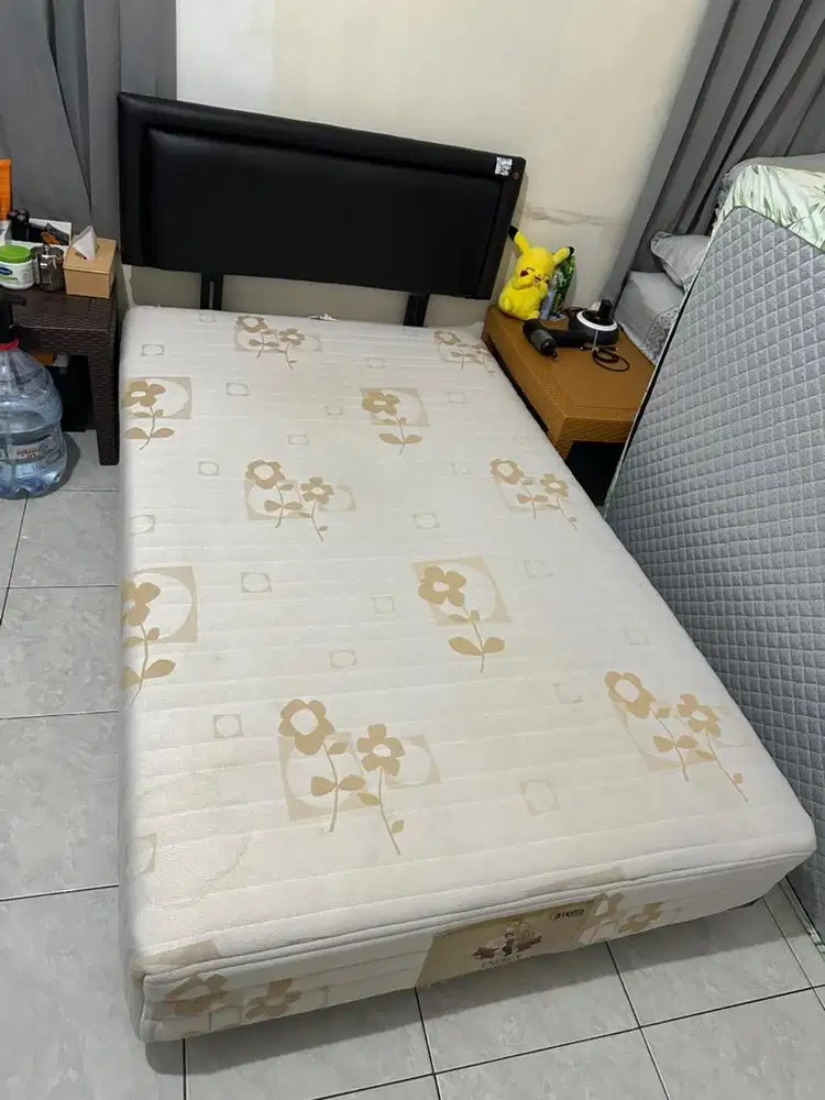 Kasur Spring Bed Ameera 120x200 lengkap dengan Headboard