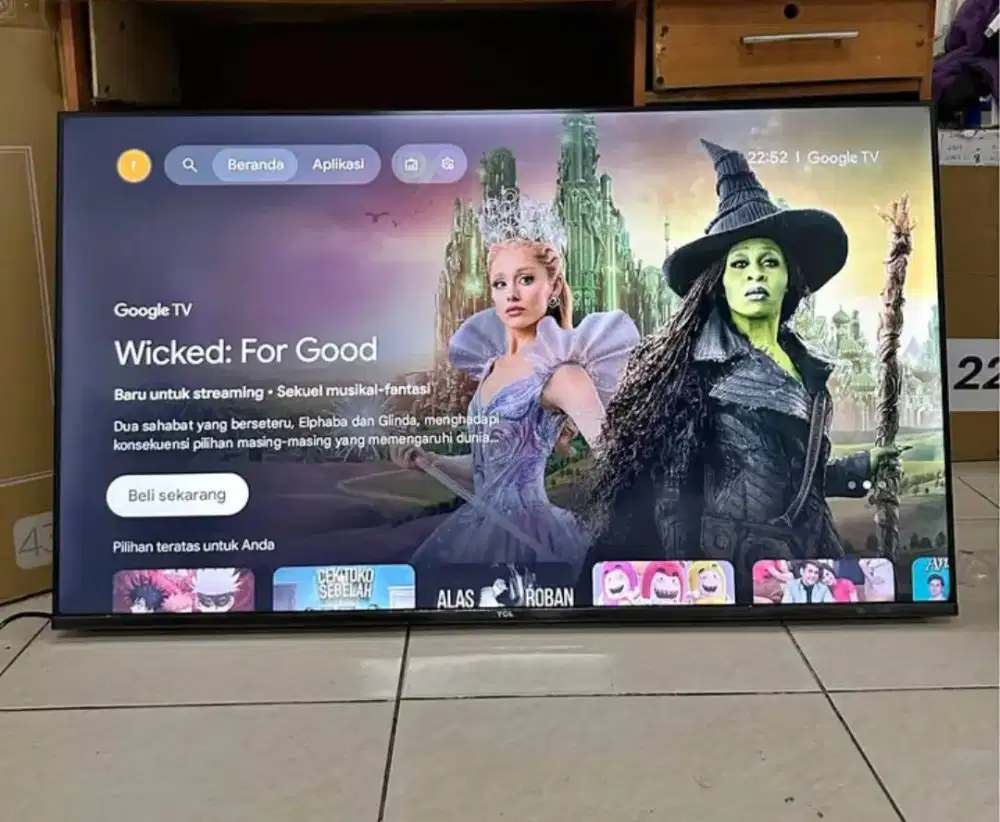 TCL QLED 43V5C Like new