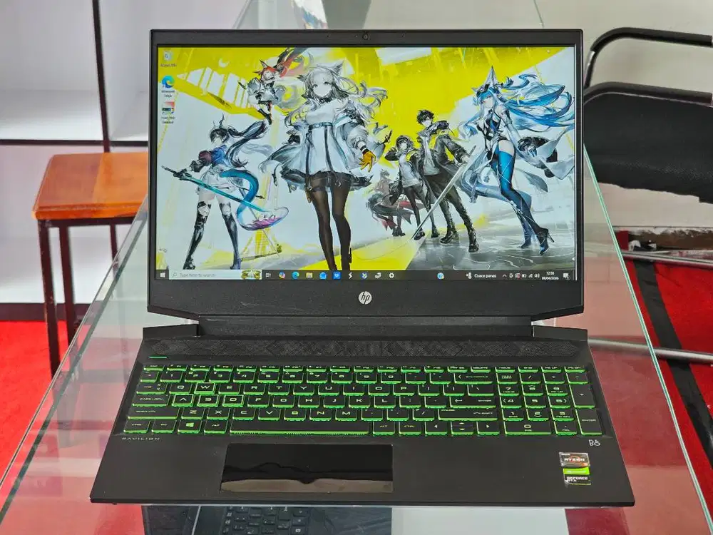 HP Pavilion Gaming 15 AMD Ryzen 5 3550H Ram 16 GB SSD 512GB Nvidia GTX