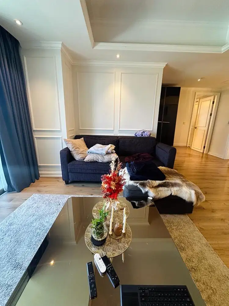 DIJUAL CEPAT UNIT 2BR (lay out 3BR) 145m2/FURNISHED/SHM