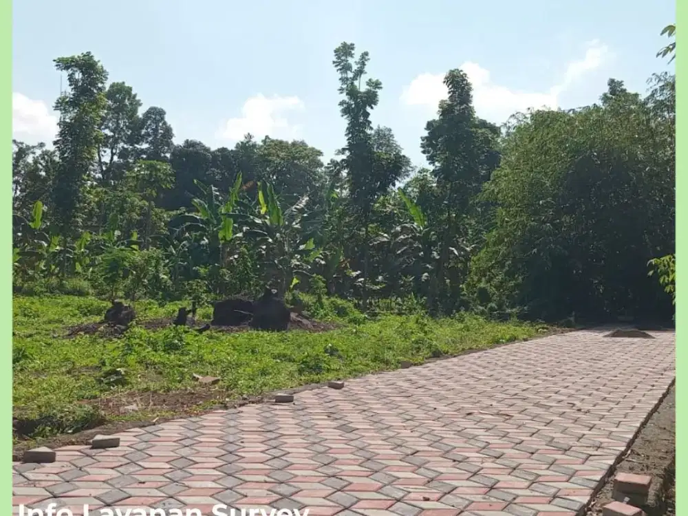 Tanah Jogja Cocok Kost 3 jt-an/mtr 1km Kampus UII