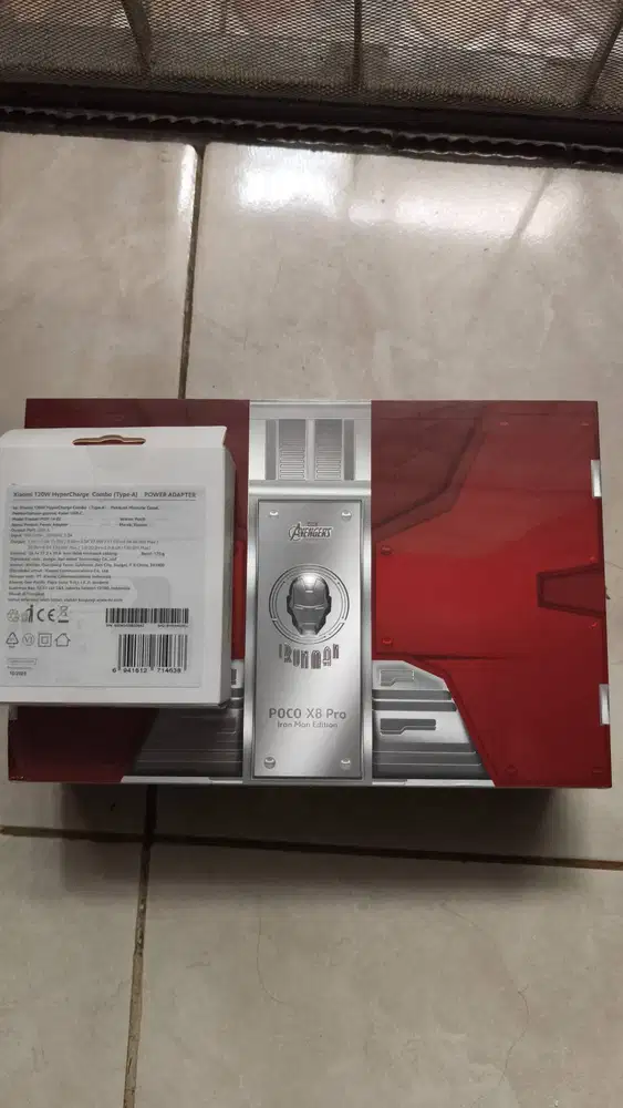 Poco X8 pro 12/512GB IRON MAN EDITION SUDAH TERMASUK CHARGER