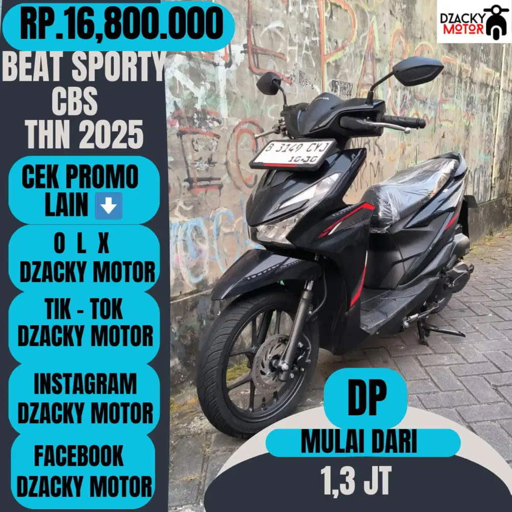 BEAT SPORTY CBS THN 2025 SECOND LIKE NEW
