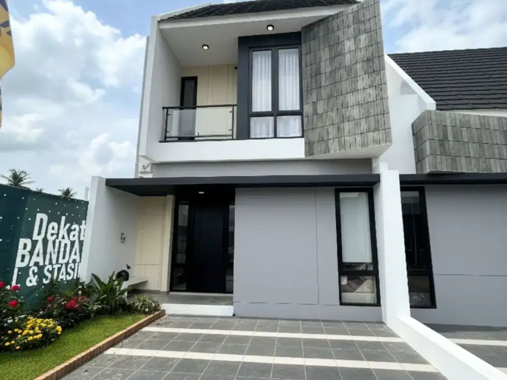 Rumah Tanpa DP 2 lantai Dekat Bandara Makassar