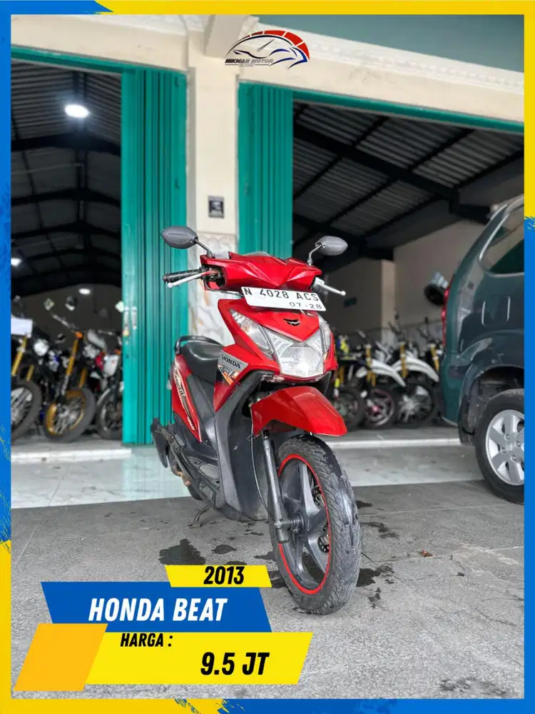 HONDA BEAT 2013 MESIN WOOKEE MASZEEHH HIKMAH MOTOR KEPUH MALANG