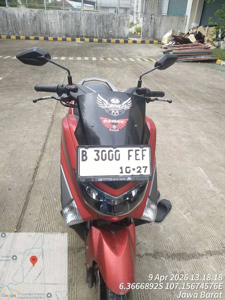 Forsale yamaha nmax 2017 merah doff