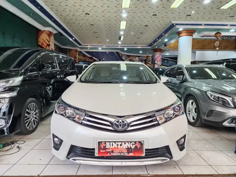 KM 53RB! ALTIS 1.8 V AT 2014 PUTIH / MODEL THN 2015 [BINTANG MOTOR]