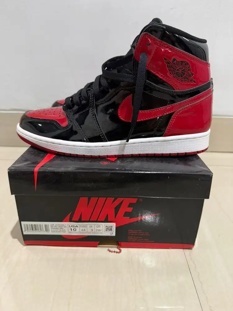 Air jordan 1 bred patent