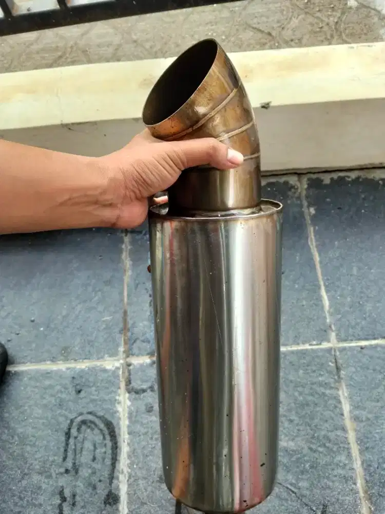 ORD Knalpot racing mobil bass bulat