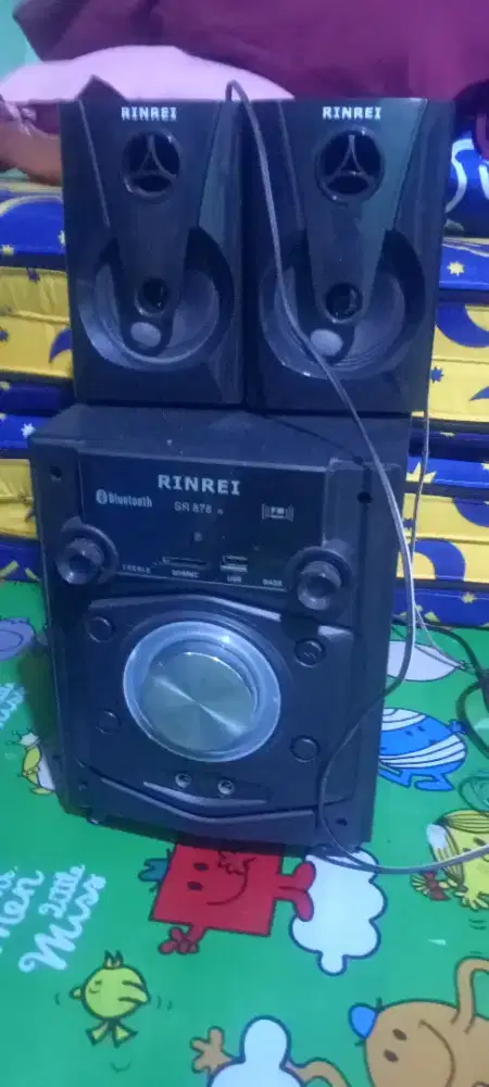 Speker aktif kondisi bass mati