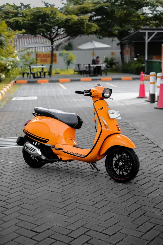 JUAL VESPA MATIC BEKAS/SECOND SPRINT 2015 MURAH BERGARANSI