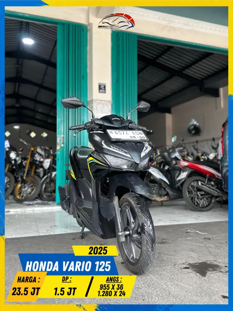 HONDA VARIO 125 2025 BARANG WOKEE LURR HIKMAH MOTOR KEPUH MALANG