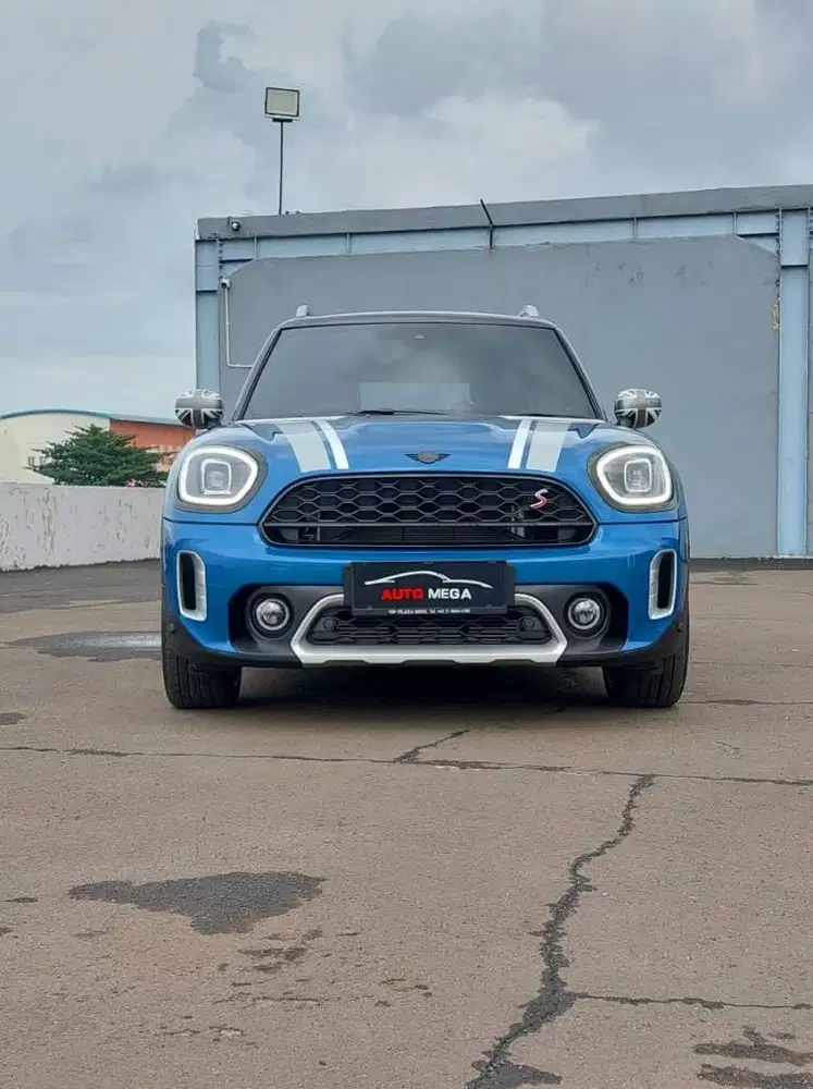 Km rendah Mini Cooper Countryman S 2.0 Turbo F60 2023 Blue On Black