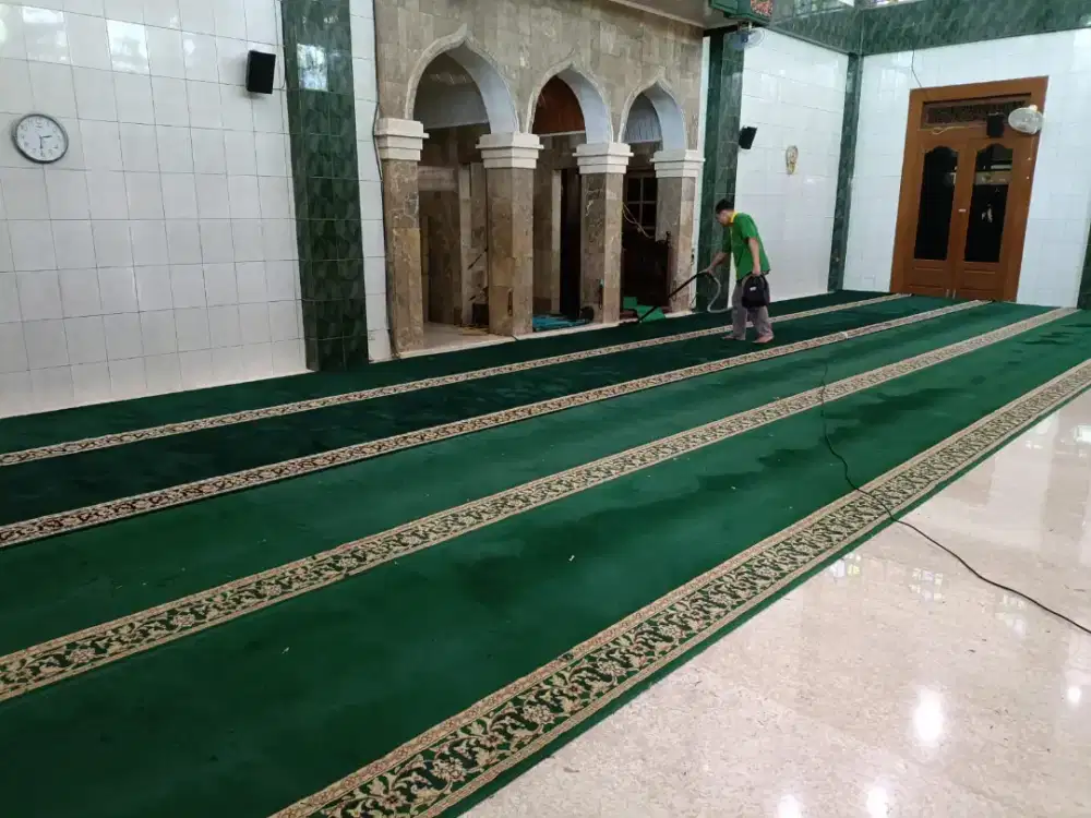 karpet masjid empuk banyak pilihan sesuai kenyamanan
