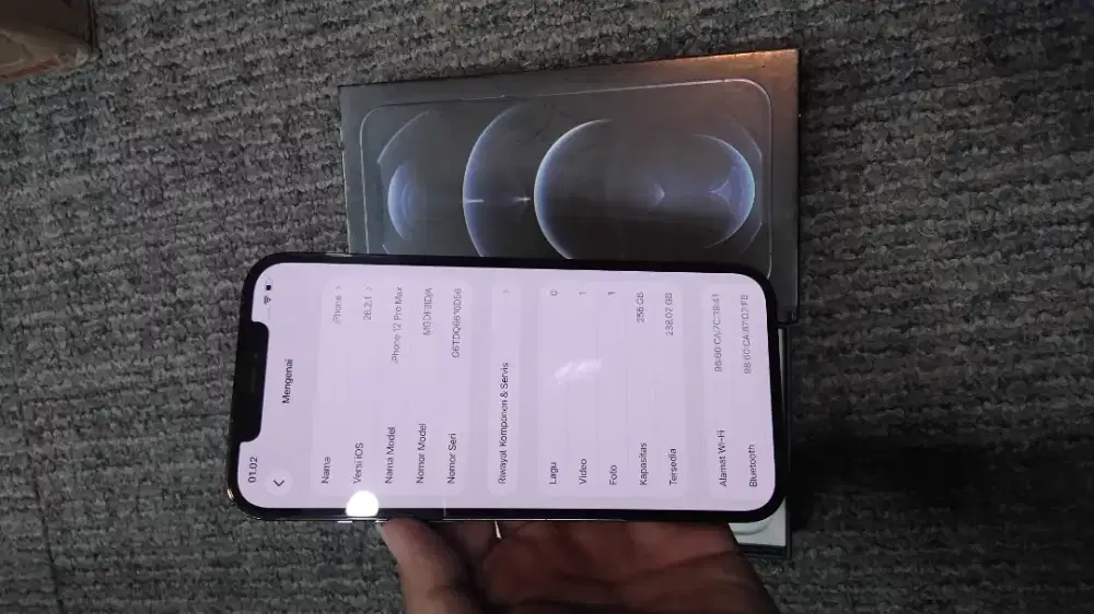 IPhone 12 pro max 256GB ibox fullset