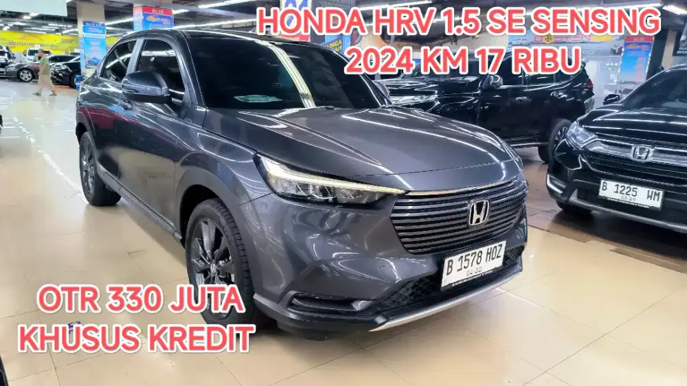 Km 17 ribu HONDA HRV 1.5 E SE SENSING AT 2024 KONDISI ISTIMEWA