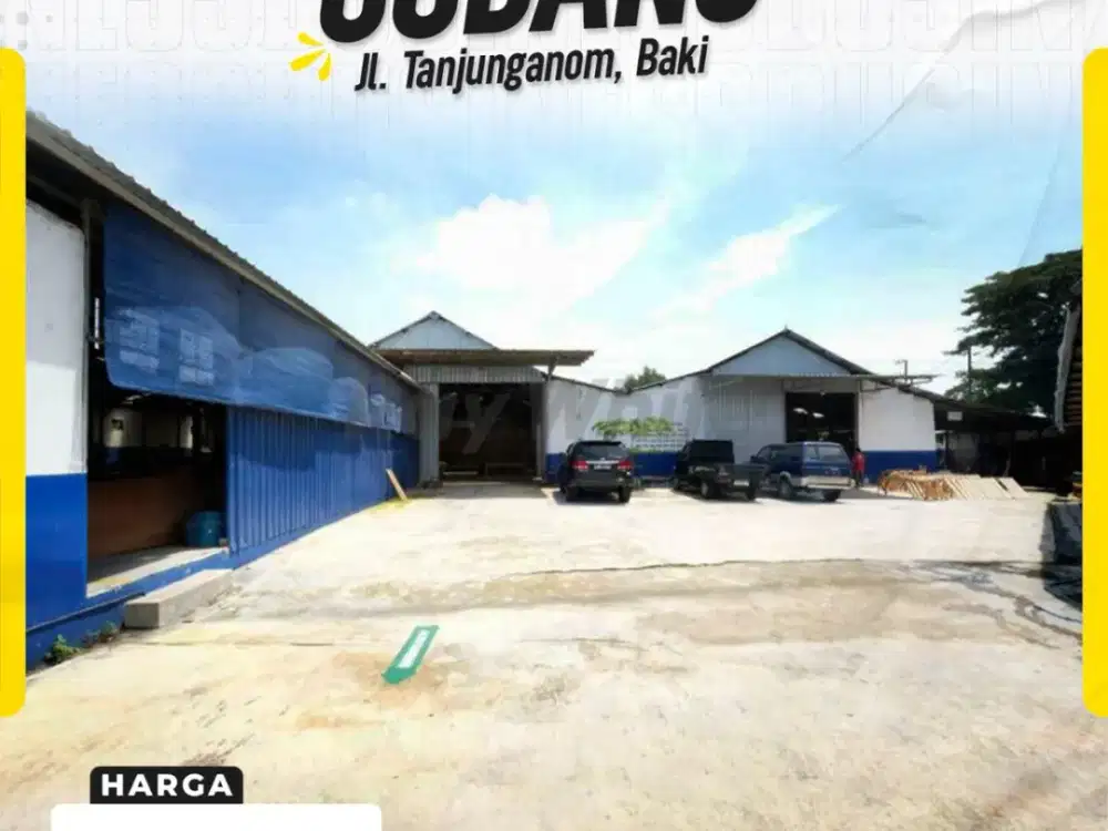 Gudang Industrial Masif di Jl. Tanjunganom Baki, Akses Kontainer & Fasilitas Showroom Eksklusif