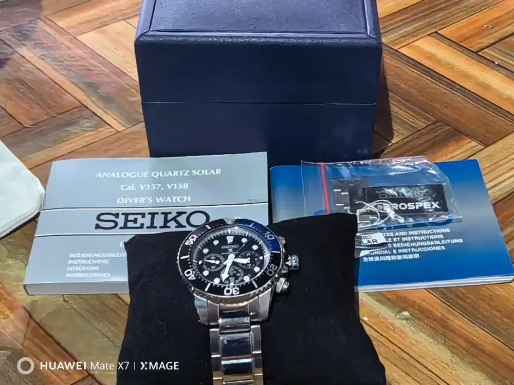 Jam tangan Seiko Solar mulus like new