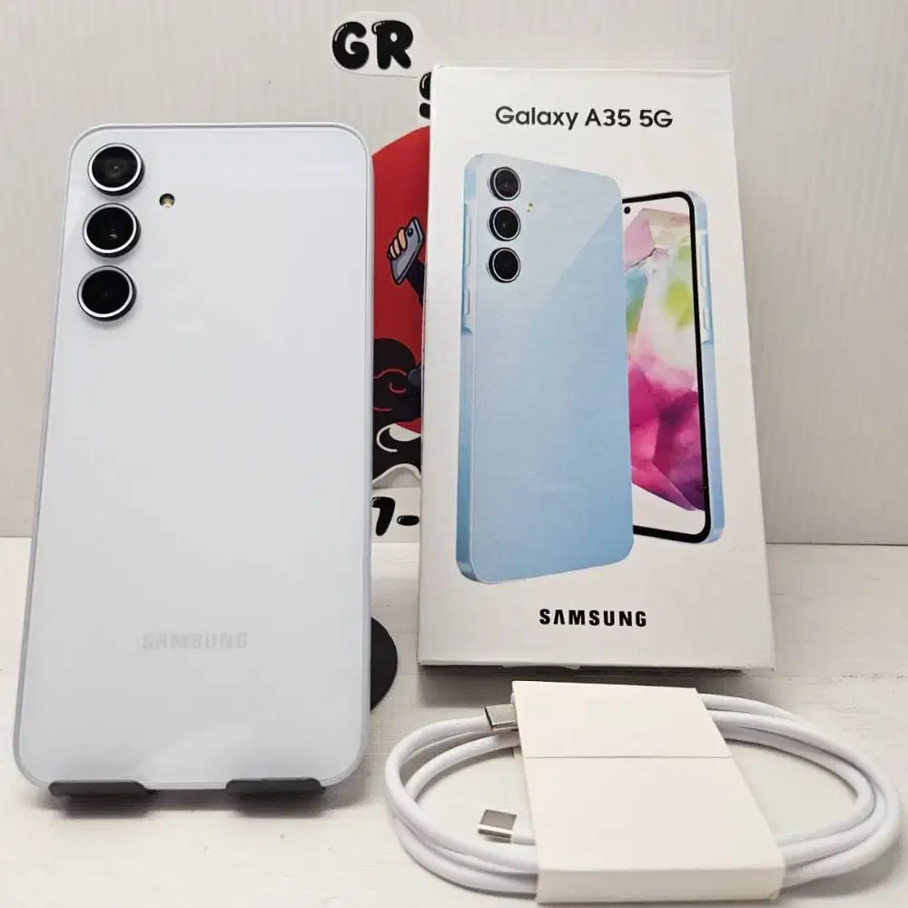 Samsung Galaxy A35 5G Icy Blue 8/256 Fullset Like New