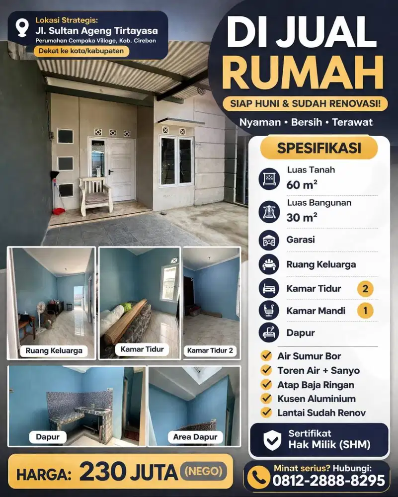 Rumah di jual cirebon kabupaten