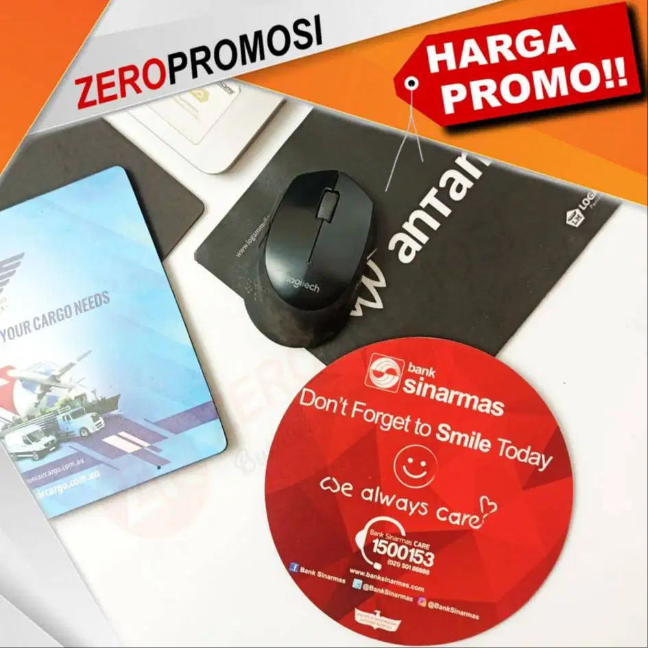Souvenir Promosi Mousepad Sponge Anti Slip Custom