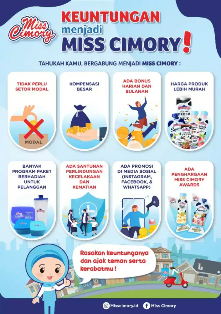 Lowongan kerja  Miss cimory