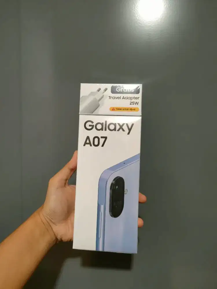 SAMSUNG GALAXY A07 FREE ADAPTOR SAMSUNG ORI 25W