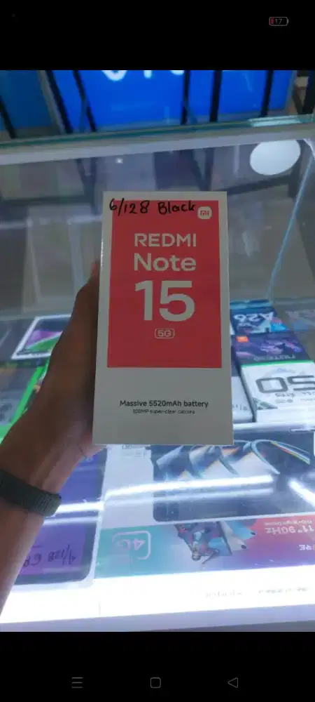 Xiaomi redmi note 15 5G ram 12gb 512gb dan8/256 garansi resmi