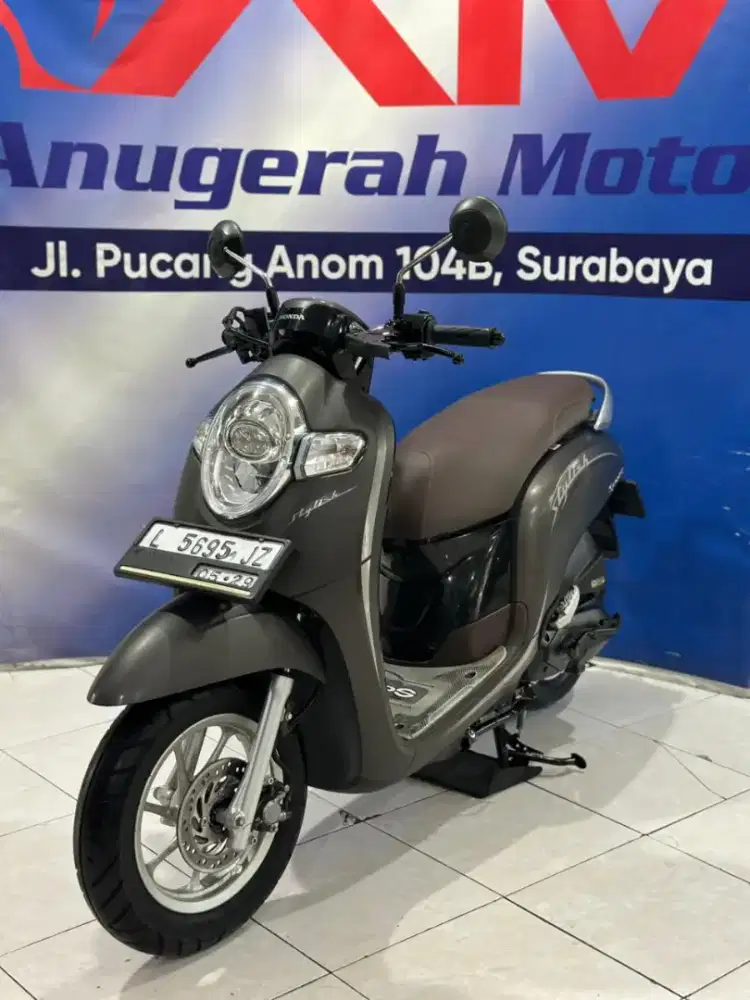 Honda Scoopy Stylish Remote Coklat Hitam 2019