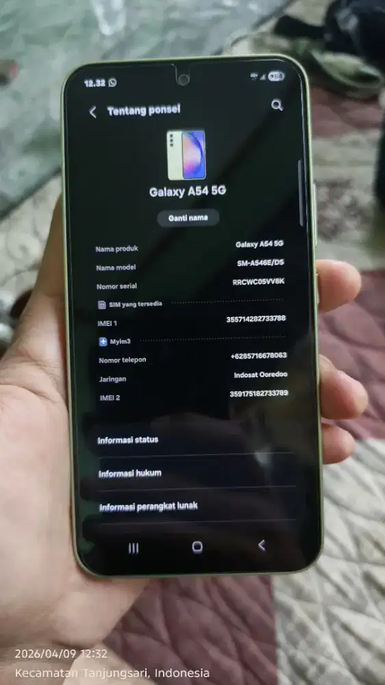 Jual SAMSUNG GALAXY A54 5G