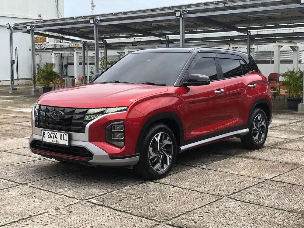 HYUNDAI CRETA 1.5 PRIME MERAH TWOTONE MATIC 2022 KM 30RB ORIGINAL 2023