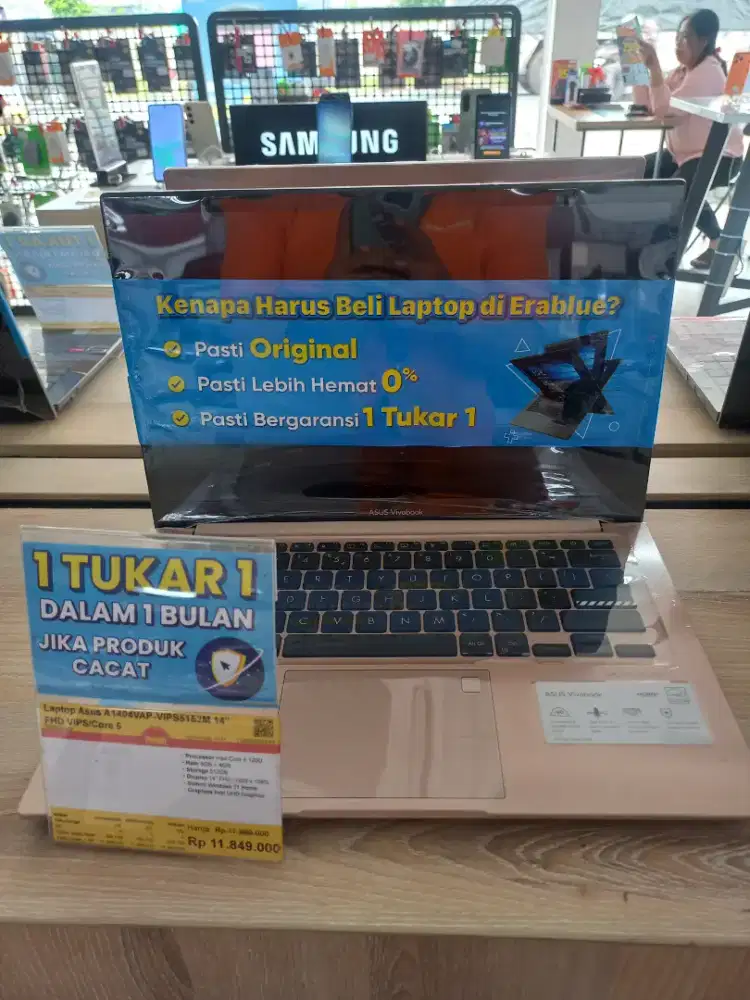 Laptop asus A1404VAP 8+8 GB 512 Storage