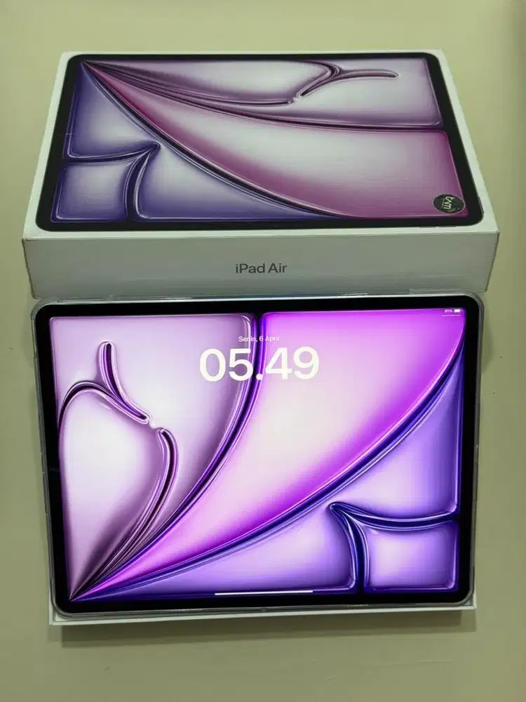 Ipad Air 13 inch M2 2024 256gb Wifi - iBox - Blue - Garansi On